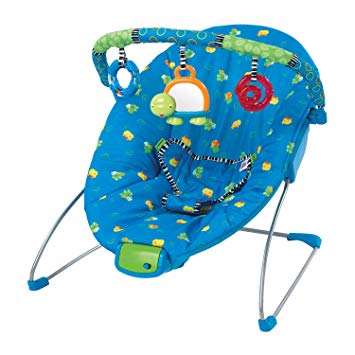 Bright Starts Bouncing Buddies Cradling Bouncer in Blue (Discontinued by Manufacturer)