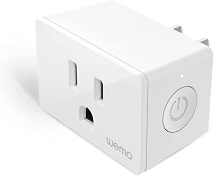 Wemo Smart Plug with Thread, Apple HomeKit Enabled for Smart Home Automation, NFC Set up, Compatible with Wemo Stage Scene Controller, Siri, iPhones, and More