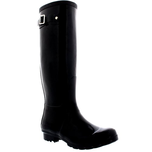 Womens Original Tall Gloss Winter Waterproof Wellies Rain Wellington Boots