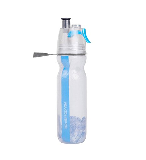 Xinton Tech Spray Sports Kettle Sport Bottle Water 17oz Spray Kettle Bicycle Kettle Heat Insulation Cold Water Bottle