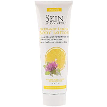 Skin by Ann Webb Body Lotion, Bergamot Lemon, 8 Fluid Ounce