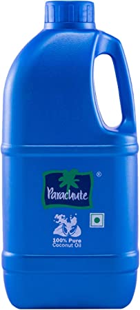 Parachute 100% Pure and Natural Unrefined Coconut Oil | No Chemicals & Added Preservatives | 1000ml Jar