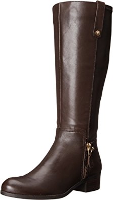 Guess Tafn Wide calf Women Round Toe Leather Mid Calf Boot