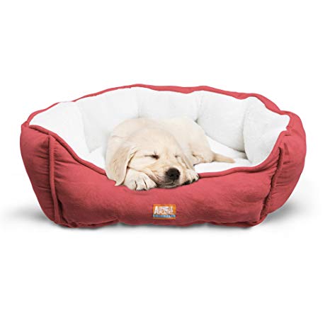 Animal Planet Cuddly Pet Bed with Durable Fabrics - Multiple Colors, Sizes, and Styles Available