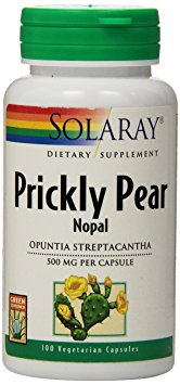 Solaray Prickly Pear, 500 mg, 100 Count