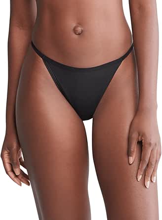 Calvin Klein Women's Ideal Micro Low Rise String Thong