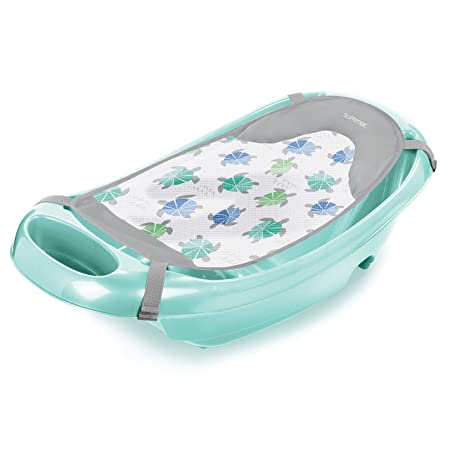 Summer Infant Summer Splish 'N Splash Newborn to Toddler Bath Tub, Aqua