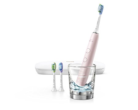 Philips Sonicare DiamondClean Smart Electric Toothbrush with Bluetooth and app - 9300 Series, Pink, HX9903/21