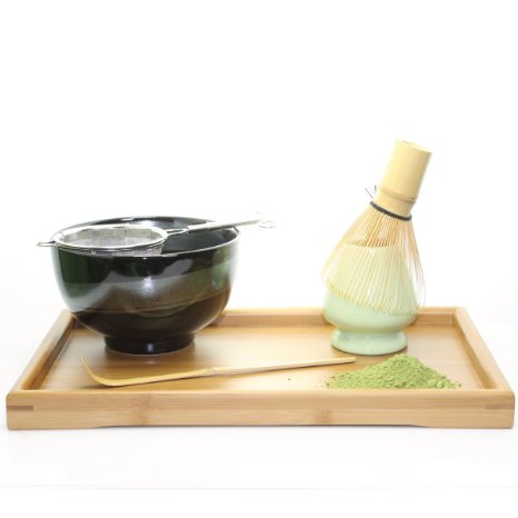 Matcha Tea Ceremony Connoisseur Set (Black)