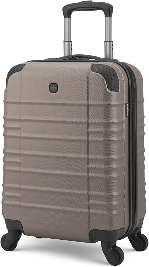 SwissGear Unisex-Adult SWISSGEAR Carry-On Hardside Luggage Luggage- Carry-On Luggage