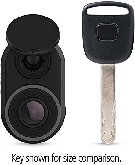 Garmin Dash Cam Mini, Car Key-Sized Dash Cam, 1080P Resolution, 140-Degree Field of View