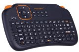 HausBell  H7 24GHz Wireless Touchpad Keyboard Mini for PC  Andriod TV Box  Google TV Box  Xbox360  PS3 and HTPCIPTV Black