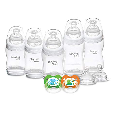 Playtex Baby VentAire Newborn Gift Set, Includes Anti-Colic Feeding Essentials to Meet Your Baby's Growing Needs