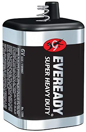 Eveready 6 Volt Lantern Battery 1209 (Pack of 3)