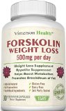 45 Day Supply - Pure Forskolin Extract for Weight Loss 100 All Natural and Non-Gmo Gluten Free and Vegetarian 500mg Per Day 250mg Coleus Forskohlii Root Extract Standardized At 20 Per Pill As Recommended By the Experts Effective High Grade Appetite Suppressant Metabolism Booster Fat Burner and Carb Blocker That Works for Women and Men 90 Veggie Capsules Made in the USA