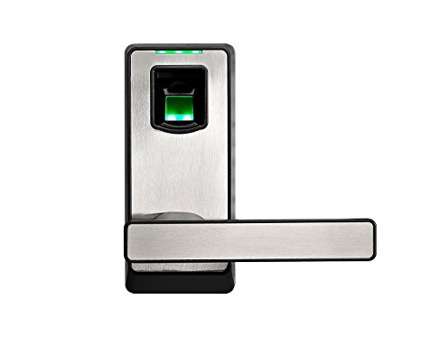 2016 New Arrival! ZKTeco Bluetooth Biometric Door Lock- Keyless Home Entry with Your Smartphone & Fingerprint