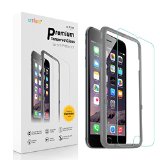 iPhone 6 6s Plus Screen Protector Otium Tempered Glass Screen Protector with Applicator HD Oleophobic Anti Scratch Anti Fingerprint Round Edge Ultra Clear for iPhone 6 6s Plus 55