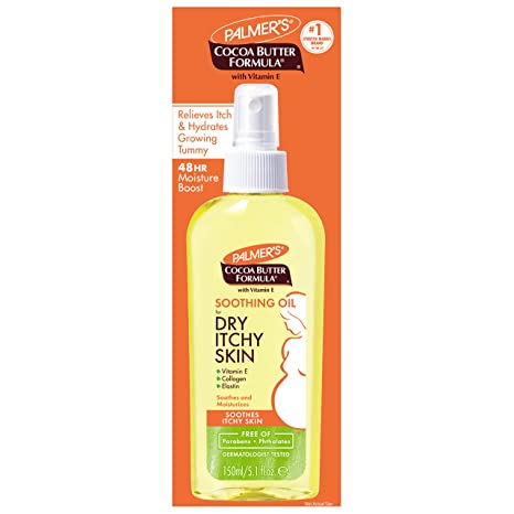 Palmer'S Cocoa Butter Formula Soothing Oil For Dry Itchy Skin, 5.1 Fl Oz