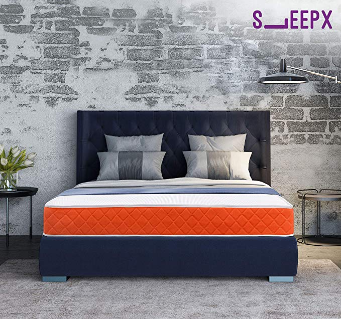 SleepX Dual mattress - Medium Soft and Hard (78*72*6 Inches)