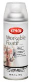 Krylon 1306 Workable Fixatif Spray Clear 11-Ounce Aerosol