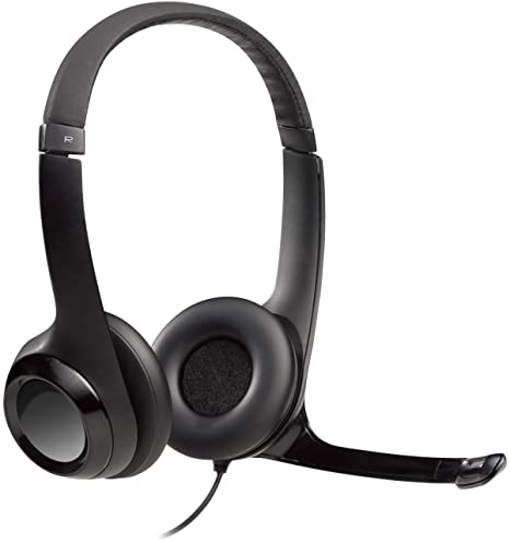 Logitech ClearChat Comfort/USB Headset H390 (Black)