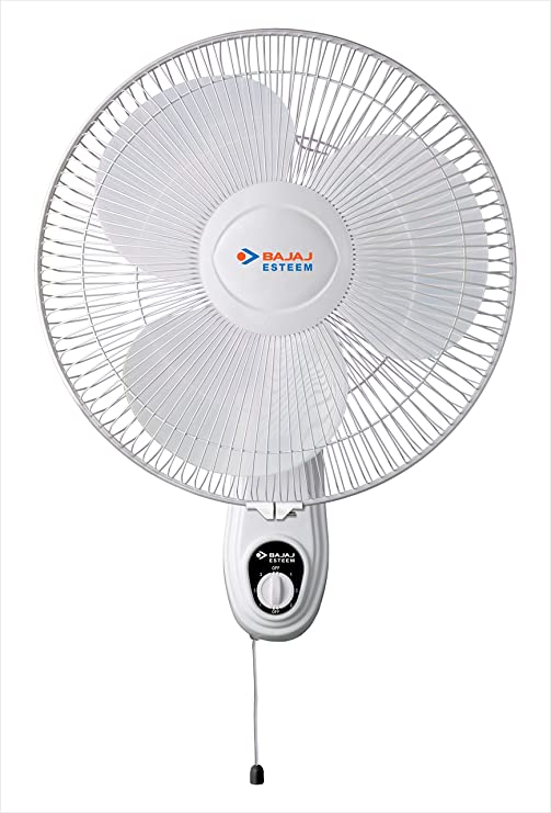 Bajaj Esteem 400 mm Wall Fan (White)