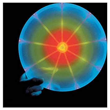 Nite IZE Flashflight LED Light Up Flying Disc, Glow in The Dark for Night Games