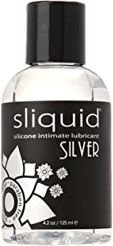 Sliquid Silver Premium Silicone Lubricant, 4.2 Ounce