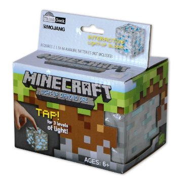 Minecraft Night light Cube Diamanterz 1-2-3 (Diamond Ore)