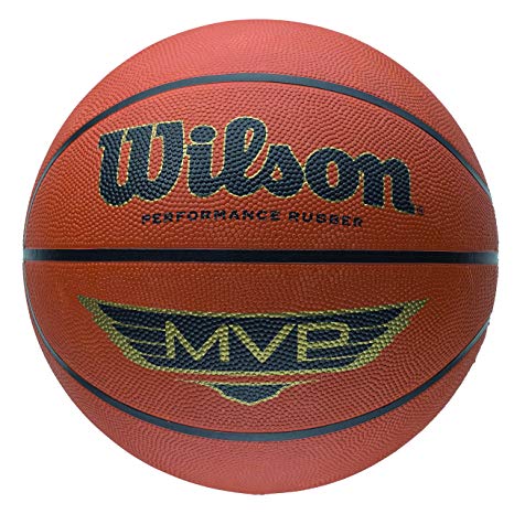 Wilson MVP Outdoor Basketball Rubber in Brown