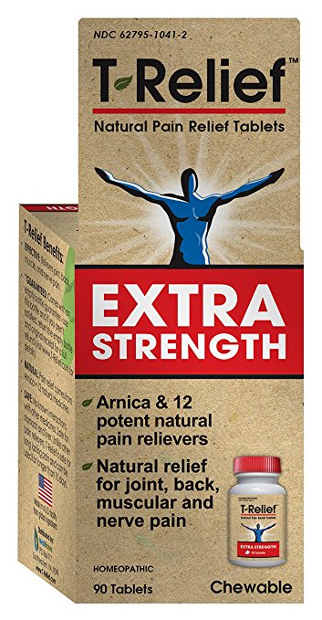 T-Relief Extra Strength Pain Relief Tablets, 90 Count Extra Strength