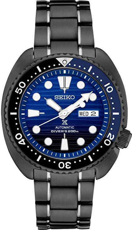 Seiko Prospex SRPD11 Special Edition Black Ion-Plated Steel Automatic Divers Watch