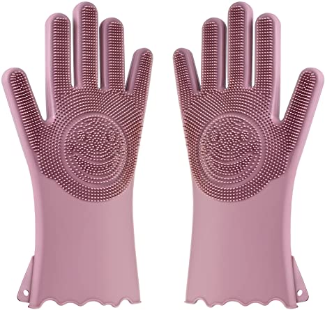 Dishwashing Gloves Kitchen Cleaning Glove with for Washing Bathroom Cleaning Car