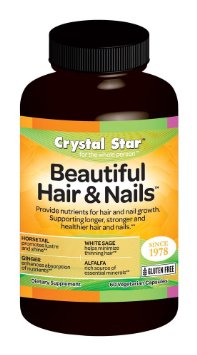 Beautiful Hair and Nails Crystal Star 60 Caps