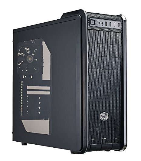 Cooler Master CM 590 III Black with Window Computer Case 'ATX, microATX, Mini-ITX, USB 3.0, Window Side Panel' RC-593-KWN2