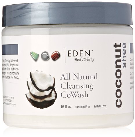 Eden BodyWorks Coconut Shea Cleansing Cowash 16 Ounce