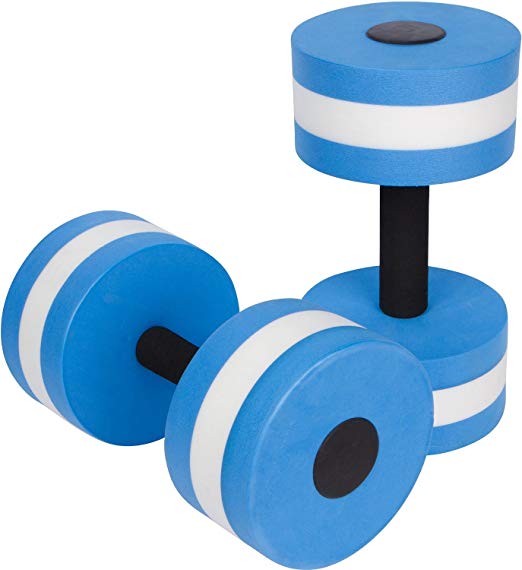 Icetek Sports Aquatic Exercise Dumbells for Water Aerobics (1 Pair)