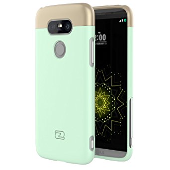 LG G5 Case, Encased® Ultra-thin SlimSHIELD Hybrid Shell (**4 Cool Colors Available**) (Mint Green)