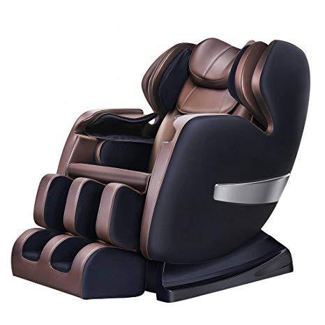 OOTORI Deluxe S-Track Massage Chair Recliner with 3D Robot Hand, Zero Gravity Full Body Air Massage, With Stretch Heating Vibrating Function