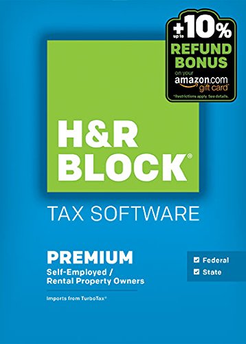 HampR Block 2015 Premium  State Tax Software   Refund Bonus Offer - Windows Download