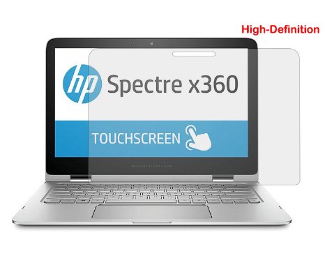 CaseBuy High Definition Anti Scratch Screen Protector Cover Skin for HP Spectre x360 2-in-1 133 Touch-Screen Laptop