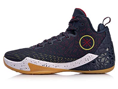 LI-NING Men Wade Fission IV High-Top Basketball Shoes Air Cushioning Stable Professional Sneakers ABAN029