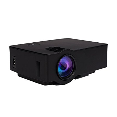 Home Cinema Pico Projector,ARCHEER HD Movie Portable Projectors Support 1080P HDMI/USB/AV/SD/VGA,Built-in Stereo Speakers for Home Theater,PS3/PS4/XBOX Games,iPhone,iPad,Mac Android Smartphone