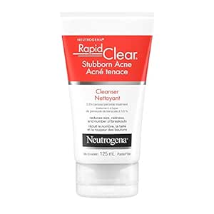 Neutrogena Acne Neutrogena Rapid Clear Stubborn Acne Cleanser, 125 Milliliters