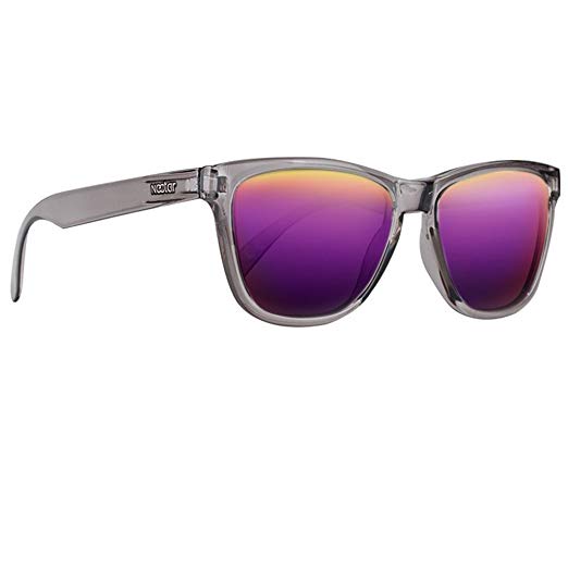 Grey Polarized Sunglasses For Men And Women | Flex Frames | 100% UV Protection - The Crux By Nectar