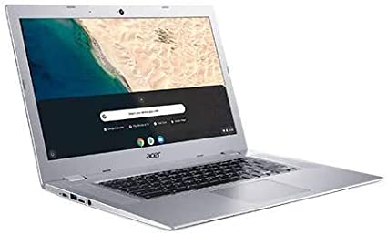 Acer Chromebook 315 15.6" Touchscreen Laptop Computer, for Business Education，AMD A4-9120C 1.6GHz(up to 2.4GHz), 4GB RAM, 64GB eMMC, 10 Hours Battery, WiFi, Chrome OS, Silver, iPuzzle Accessories
