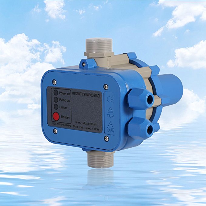 Water Pump Pressure Controller,110V 50/60HZ Automatic Electric Electronic Switch