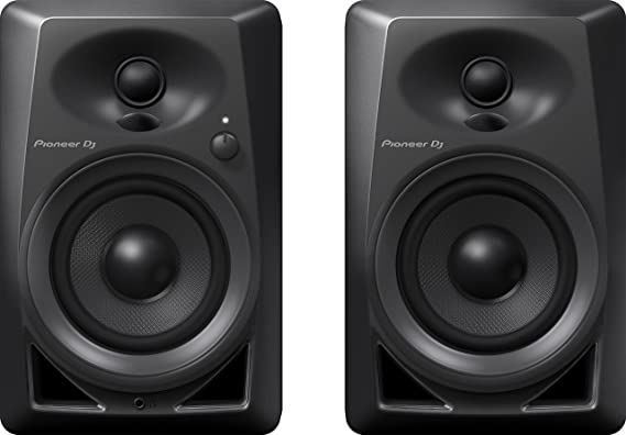 Pioneer DJ DM-40 4" Studio Monitors, Black (Pair)