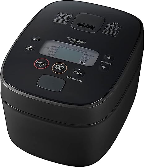 Zojirushi NW-QAC10 Induction Rice Cooker and Warmer, 5.5 Cup Capacity