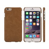 iPhone 6S Case Aceabove Super SlimSaddle Brown Protective Leather Cover Case Low ProfileMinimalisticSlim Fit For Apple iPhone 6 and iPhone 6S 47 Devices